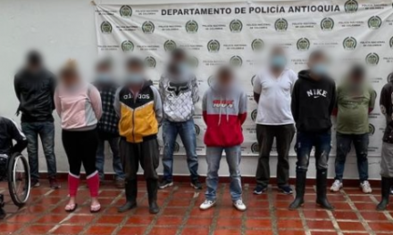 Cayeron 14 personas en operativos contra el Clan del Golfo en norte y occidente de Antioquia