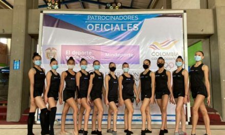 La Selección Colombia juvenil de gimnasia rítmica continúa su preparación en Sogamoso