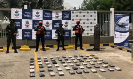 Armada incautó cocaína durante inspección subacuática a buque mercante en Cartagena