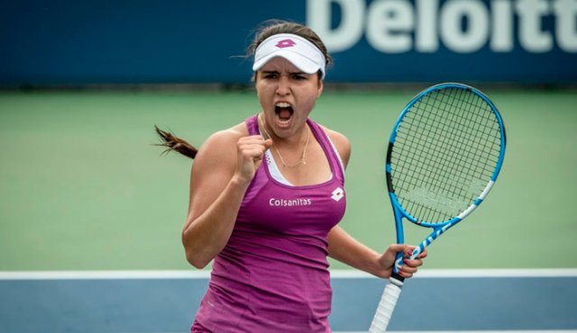 María Camila Osorio avanzó a la segunda ronda del WTA 250 de Charleston, Estados Unidos