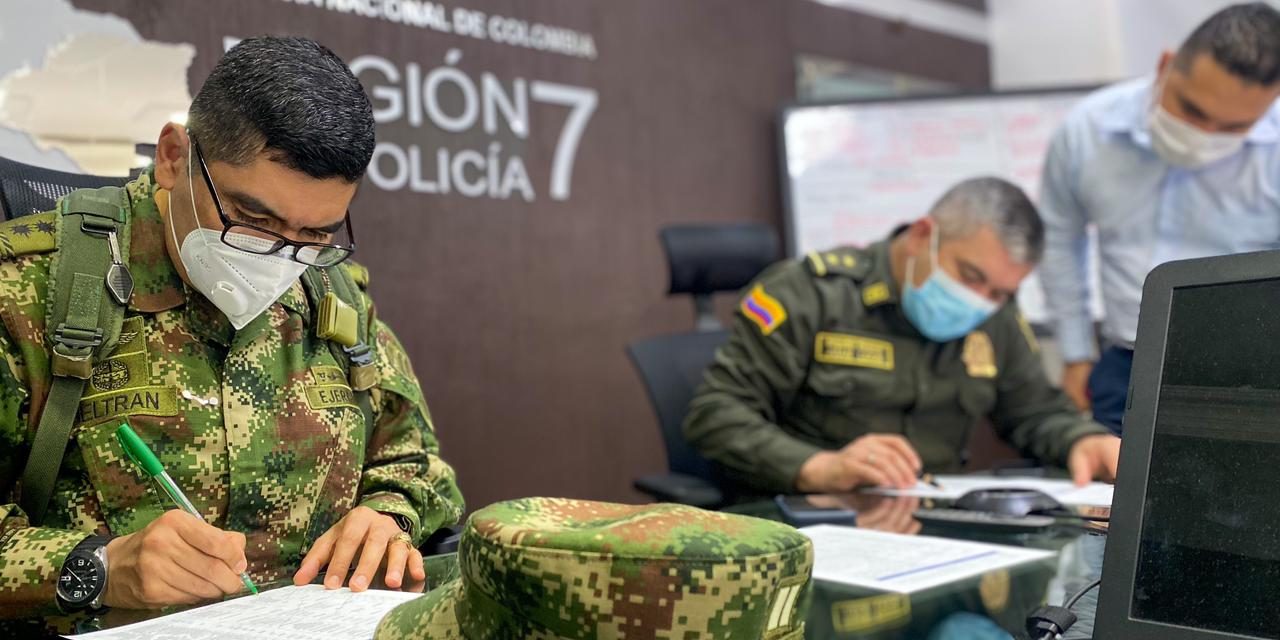 Con sobrevuelos , Ejército y Policía mantienen dispositivo de seguridad en el Meta [VIDEO]