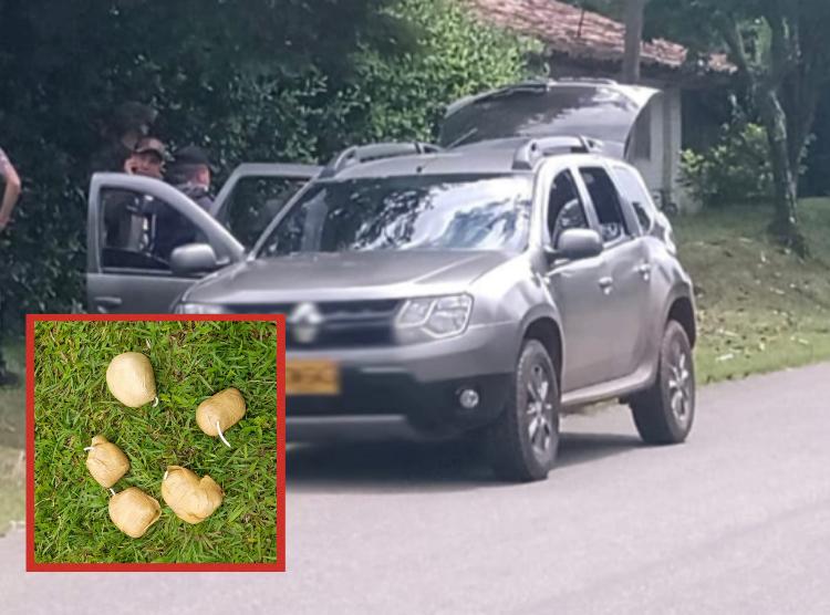 En vehículo de la Unidad Nacional de Protección, Ejército halló artefactos explosivos