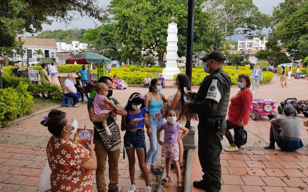 Policía en Ocaña lidera la campaña “Colombia una Razón” 