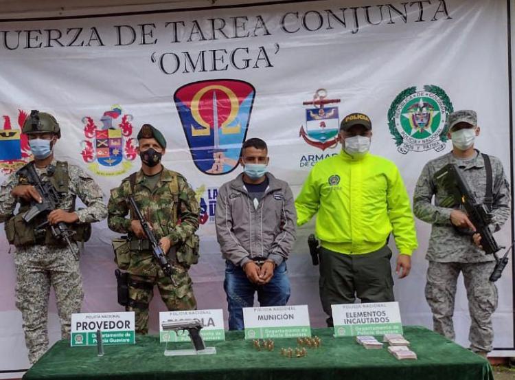 Cayó alias ‘Mellizo’, implicado en homicidio de dos excombatientes Farc en Guaviare [VIDEO]