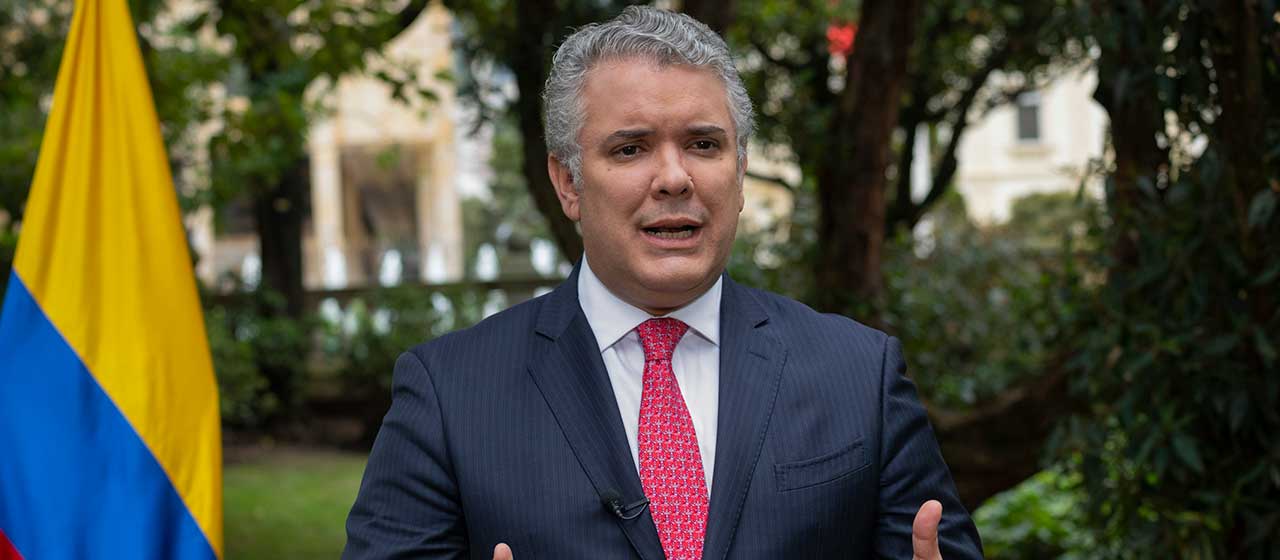 Presidente Duque pide a las calificadoras de riesgo no evaluar a los países con criterios prepandémicos