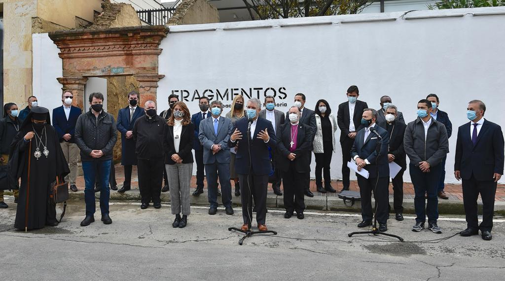 Sectores religiosos del país reiteraron respaldo a la institucionalidad en medio del paro nacional