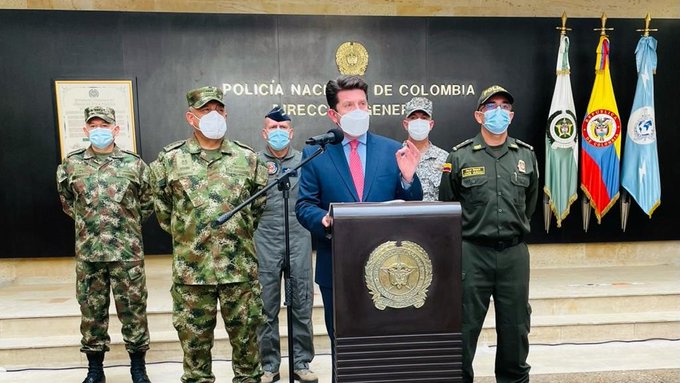 «Unidos protegeremos el país de la amenaza terrorista que infiltra las protestas»: MinDefensa [VIDEO]