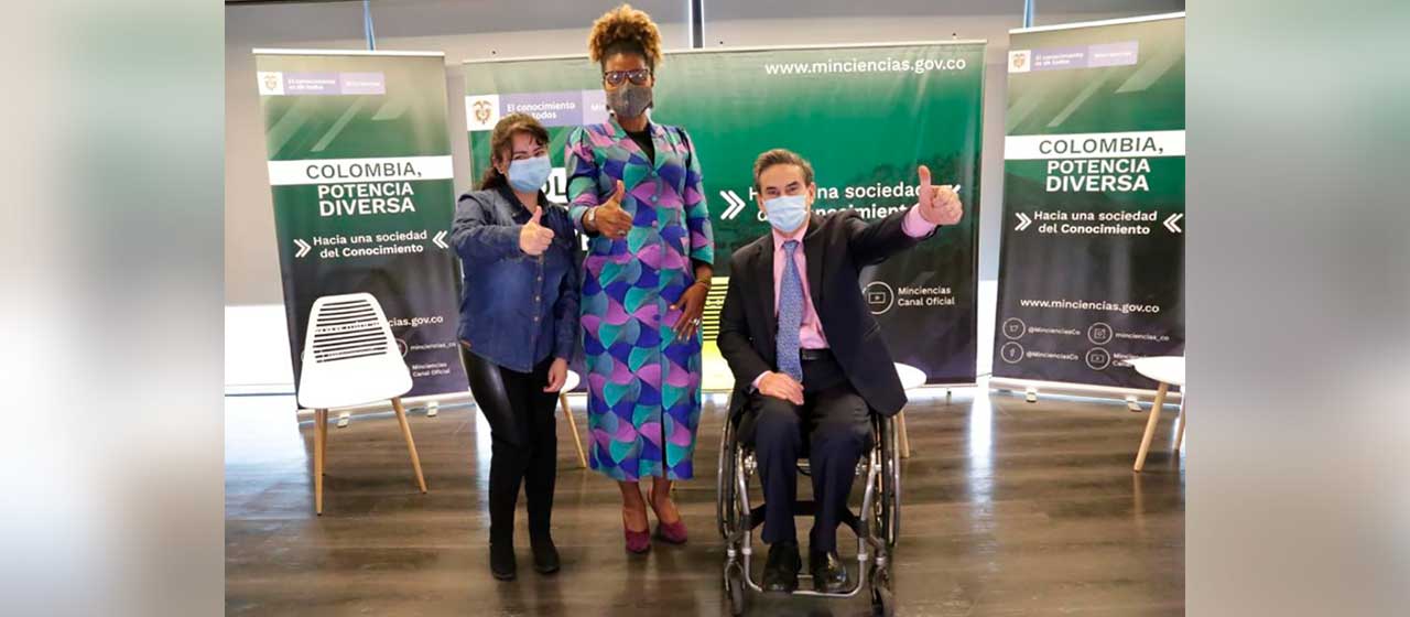 MinCiencias y Consejería Presidencial firman Pacto por la Inclusión de Personas con Discapacidad en ciencia y tecnología