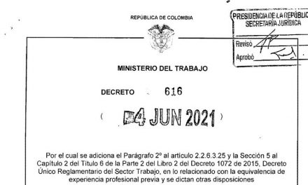 Gobierno expidió el Decreto 616 que facilita la empleabilidad de los estudiantes que buscan ingresar al mercado laboral