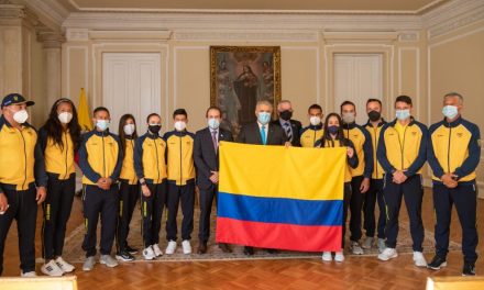 ‘Ustedes van con la misión de traer el mayor número de medallas olímpicas para Colombia’: Presidente Duque
