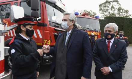 El Presidente argentino promulgó la Ley de Fortalecimiento del Sistema de Bomb​eros Voluntarios