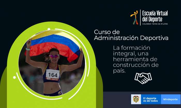 El curso virtual de Administración Deportiva cuenta con más de 500 participantes