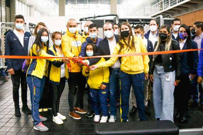 Mindeporte entregó obras de adecuación en el Centro de Alto Rendimiento de Bogotá