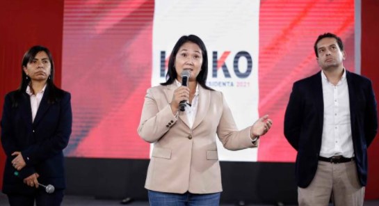 Fiscalía peruana investiga a Keiko Fujimori por lavado de activos en campaña de 2021