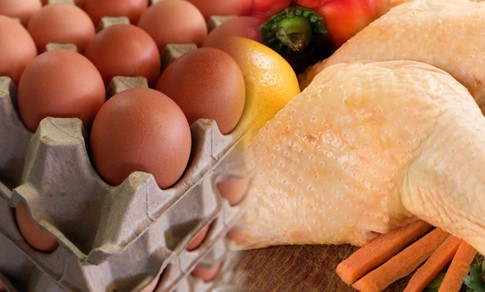 Aumento de precios en huevo y pollo no se debe a desabastecimiento