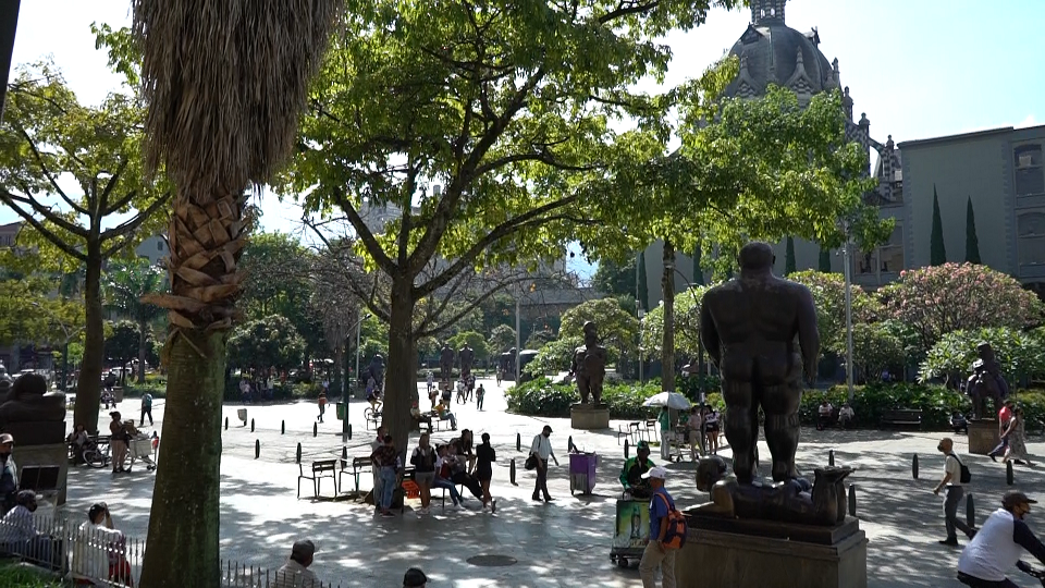 Inició la recuperación de la Plaza Botero del Centro de Medellín