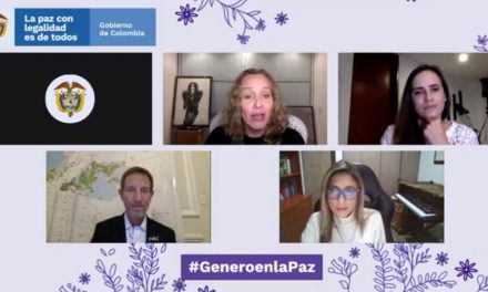 Paz con legalidad, Consejero presidencial destaca a las mujeres como protagonistas