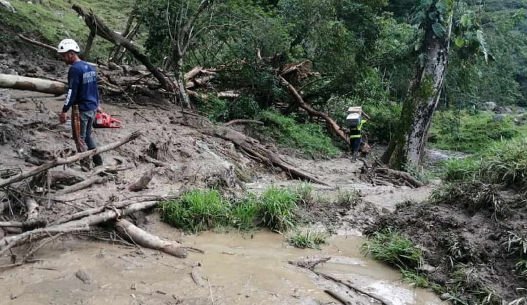 Cerca de 550 campesinos afectados deja la fuerte ola invernal en Ubalá, Cundinamarca