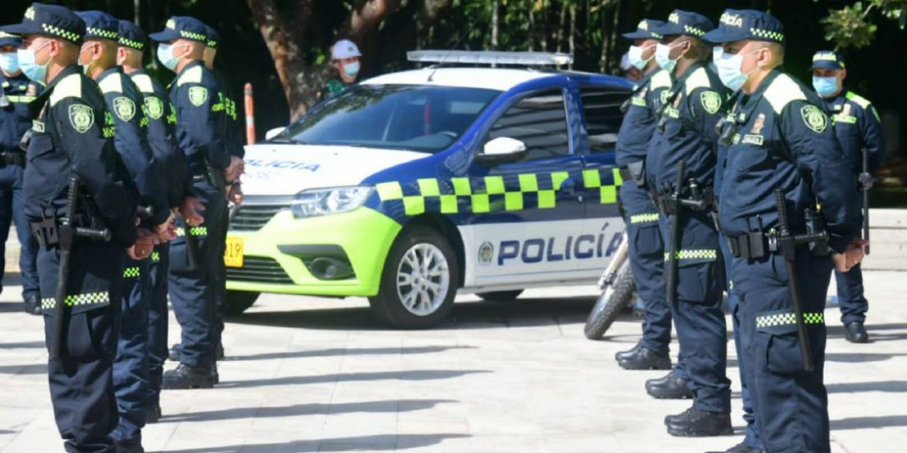 Policía Nacional y fuerzas militares dispuestos para garantizar la seguridad y convivencia ciudadana