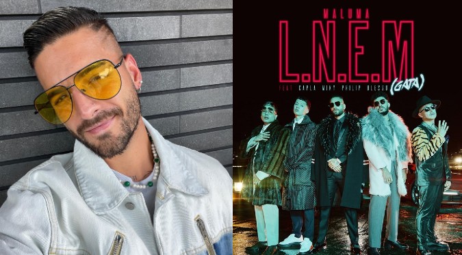 Maluma junto a cuatro jóvenes colombianos presenta «L.N.E.M. (Gata)»