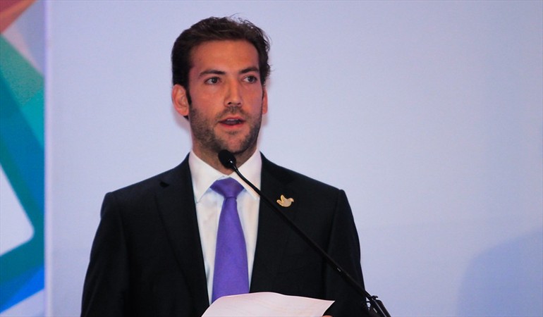 Martín Santos desmiente que Gaviria es candidato de su padre el expresidente Juan M. Santos