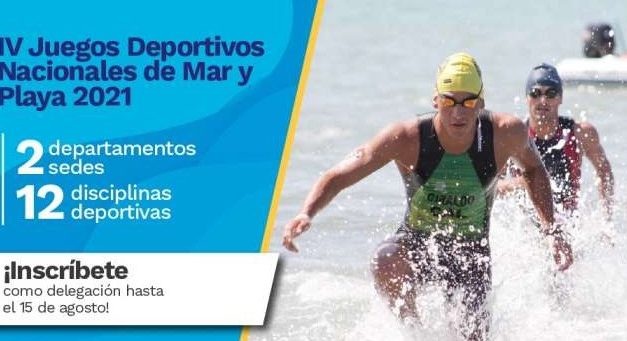 Inscripciones abiertas para competir en los IV Juegos Deportivos de Mar y Playa 2021