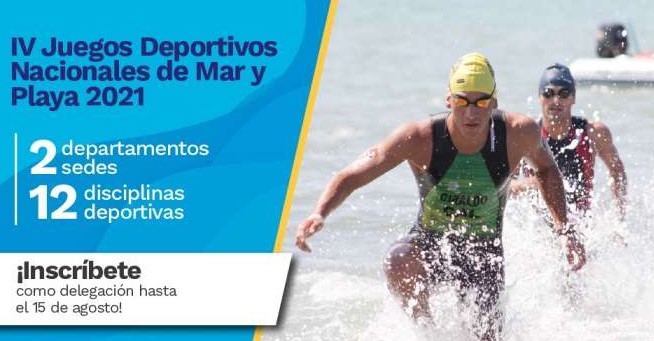 Inscripciones abiertas para competir en los IV Juegos Deportivos de Mar y Playa 2021
