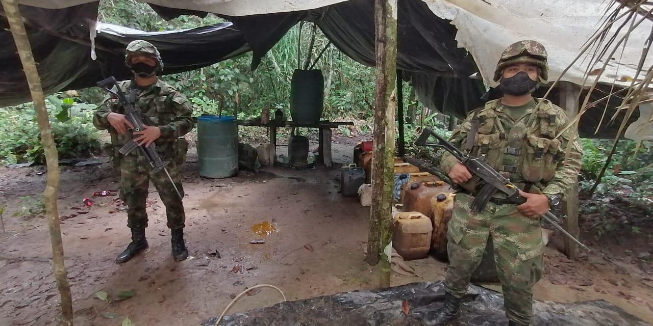 Desmantelan laboratorio que producía cocaina en Mapiripán, Meta