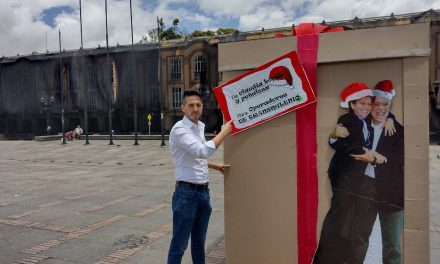 En un acto simbólico se rechaza el detrimento patrimonial que vive Bogotá