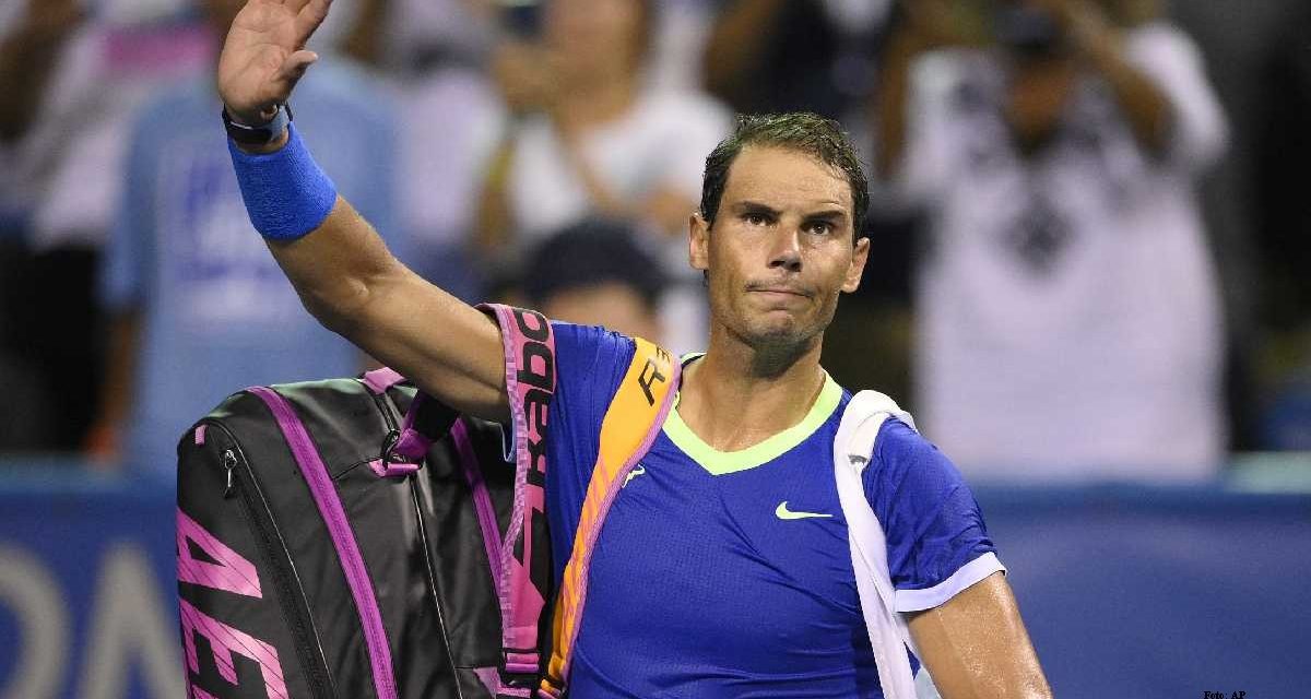 Por su lesión en el pie, Rafael Nadal termina temporada 2021