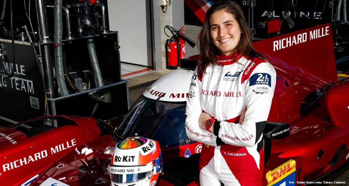 Abandono temprano del equipo de Tatiana Calderón tras choque de Floersch en las 24 Horas de Le Mans