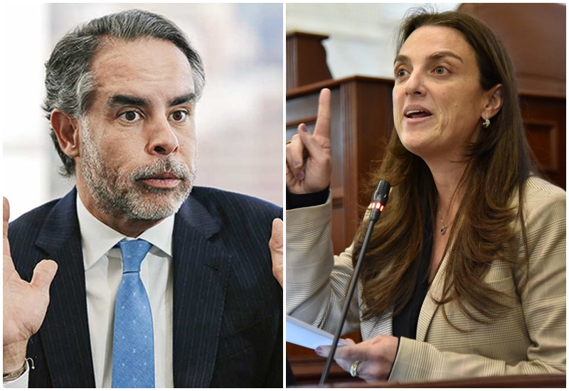 Fuerte ‘agarrón’ en redes entre exministra de las TIC, Karen Abudinen, y senador Armando Benedetti por Centros Poblados