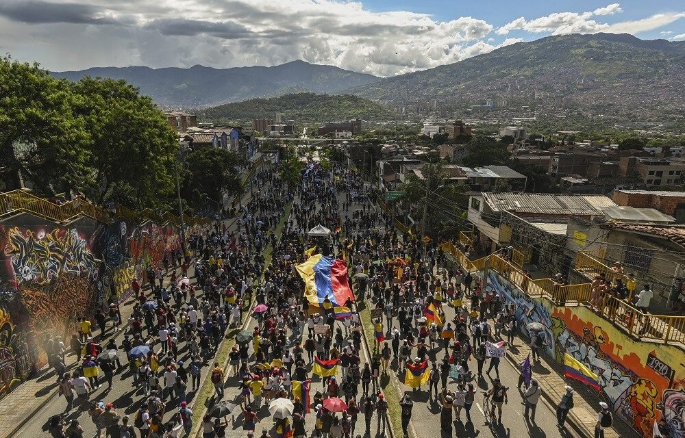 Colombia vivirá nueva jornada del paro nacional este martes: Estos son los puntos de concentración en Medellín