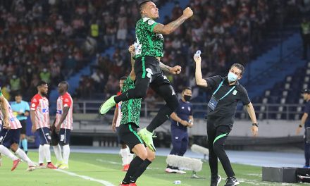 ¡Fiesta verdolaga! Atlético Nacional goleó a Junior y prácticamente está en los cuadrangulares semifinales