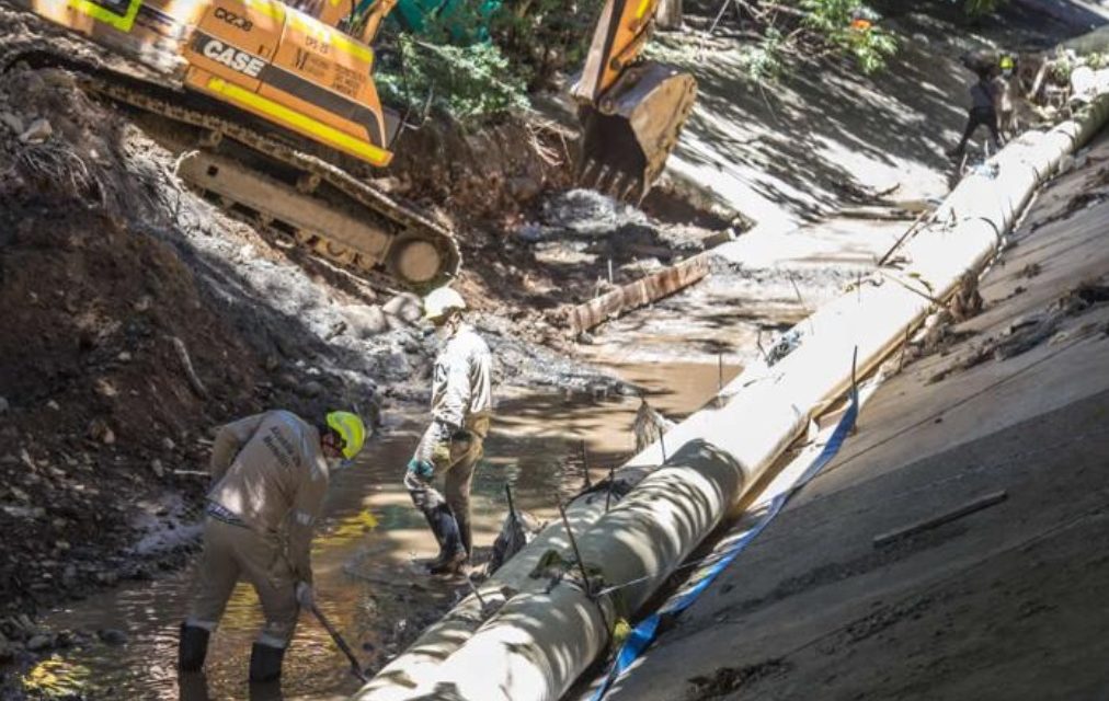 Se adelantan intervenciones en las quebradas de Medellín, para mitigar riesgos por la temporada de lluvias