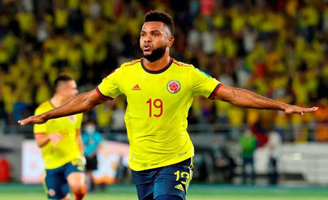 Baja sensible en la Selección Colombia para la triple fecha eliminatoria: Se lesionó el delantero Miguel Ángel Borja