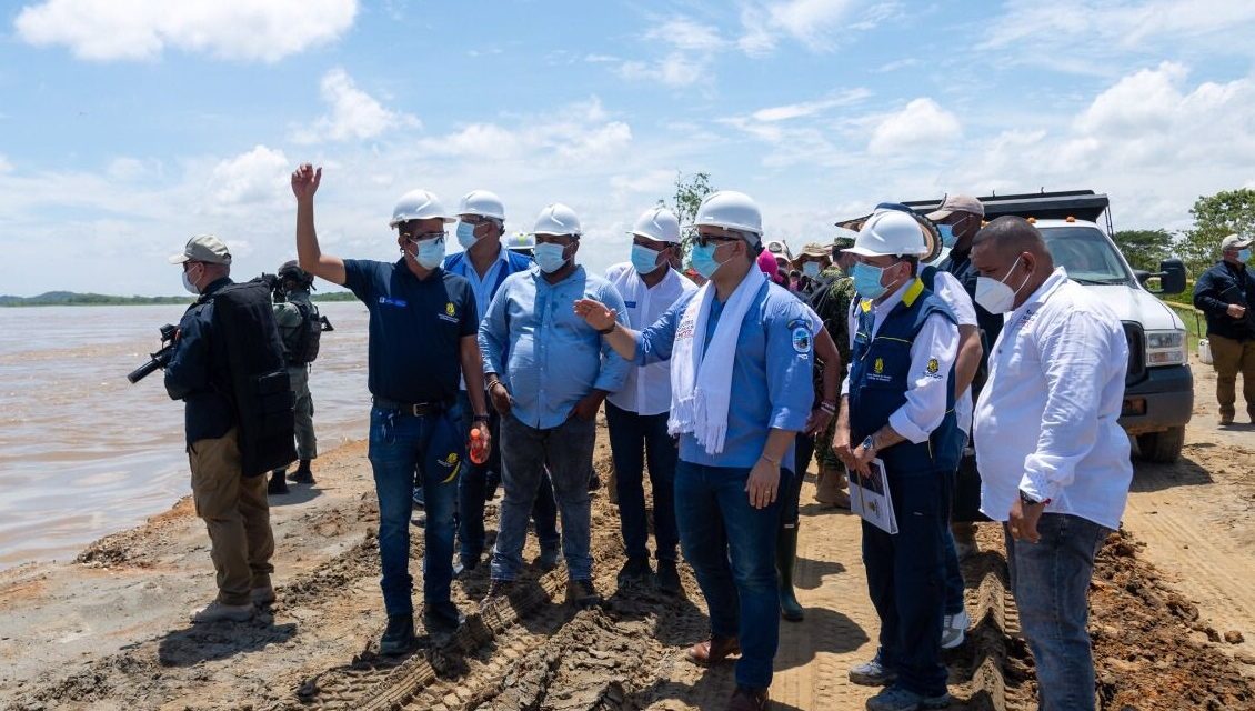 Presidente Duque anunció inversión de 2.5 billones de pesos en La Mojana, para labores de contención del río Cauca