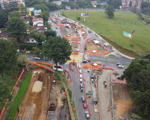 Desde este viernes habrá cierre total de la carrera 37A, para acelerar la obra de la avenida 34 con Loma de Los Balsos