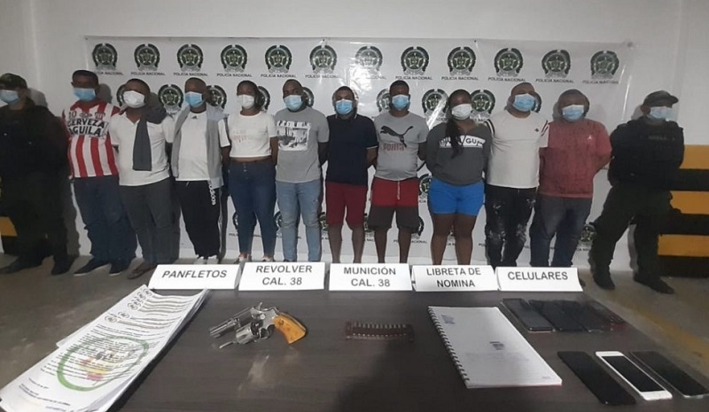 A la cárcel 10 presuntos integrantes del ‘Clan del Golfo’, investigados por homicidio, extorsión y tráfico de drogas