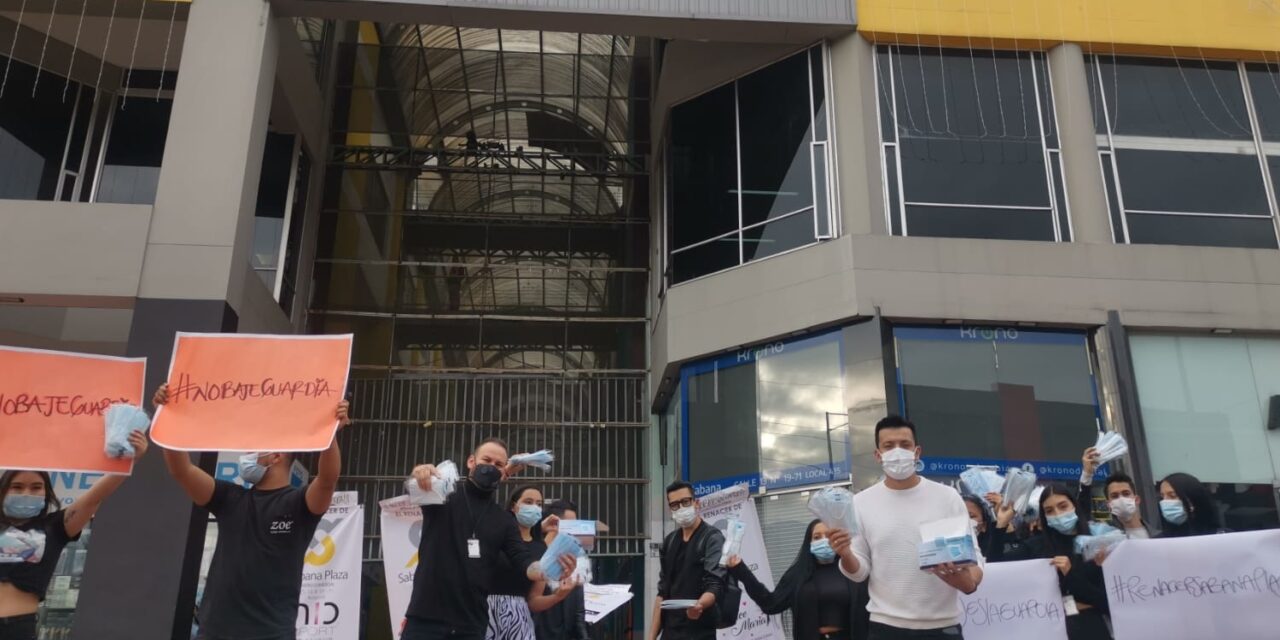 Lanzan campaña para evitar el contagio de Ómicron en centros comerciales de Bogotá