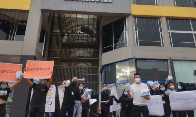 Lanzan campaña para evitar el contagio de Ómicron en centros comerciales de Bogotá