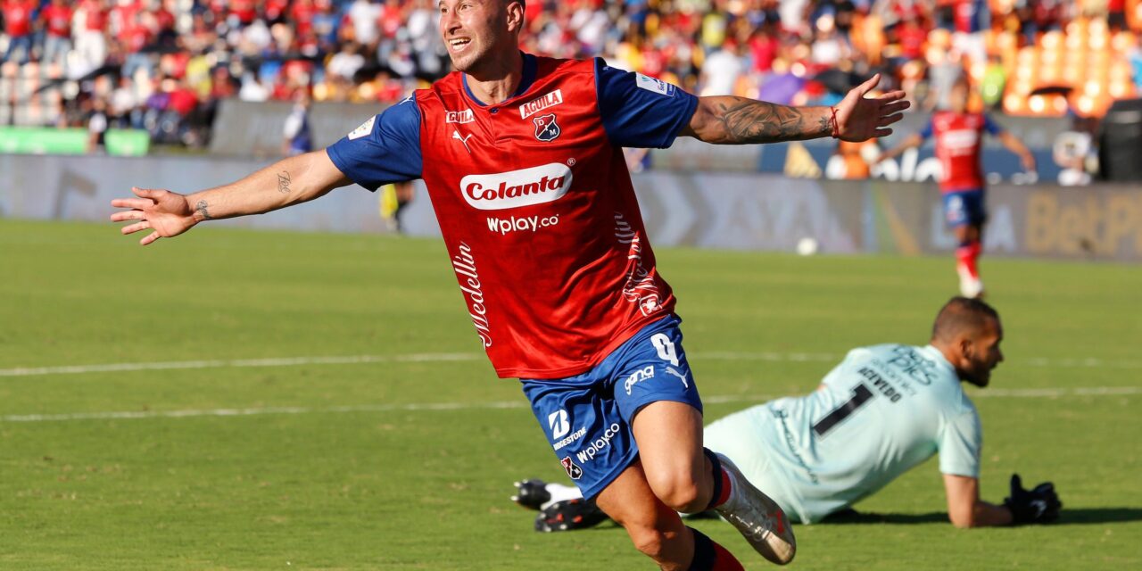 Con doblete del argentino Pons, Independiente Medellín prolongó la mala racha del Deportivo Cali