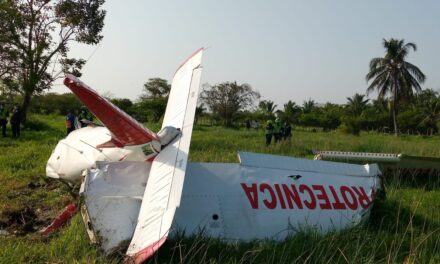 Tremendo susto: Avioneta de entrenamiento se accidentó en Soledad, este es el balance