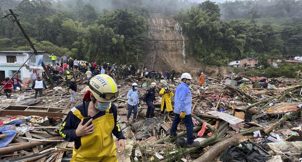 Dolor en Pereira: 16 muertos y dos desaparecidos, es el saldo hasta ahora de la tragedia en La Esneda