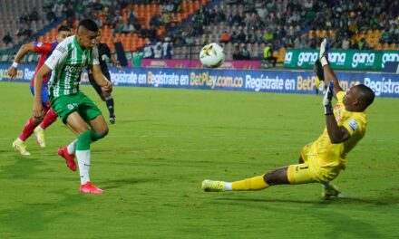 Sin convencer: Atlético Nacional venció por la ‘mínima’ a Unión Magdalena, pero dejó dudas