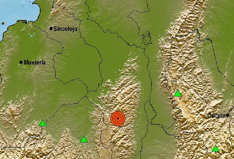 Atención: En videos quedó registrado el fuerte temblor de 5,6 que sacudió a Colombia este miércoles