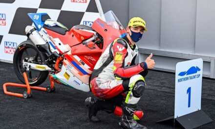 En un aparatoso accidente muere Jakub Gurecky, el niño promesa del motociclismo