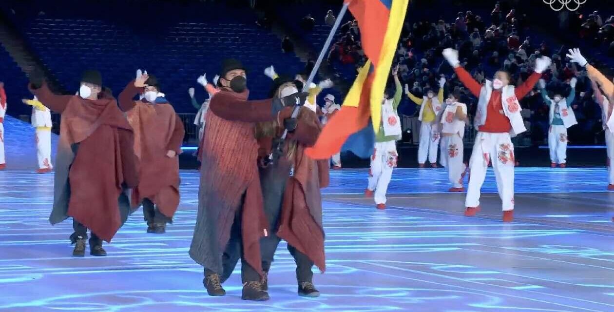 Colombia al sonar de la cumbia, presente en los juegos olímpicos de invierno