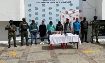 Cae integrantes de los “Pelusos” quienes realizarían atentados en el Norte de Santander