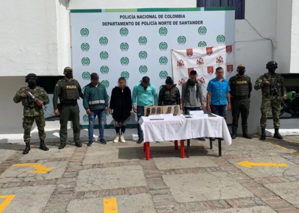 Cae integrantes de los “Pelusos” quienes realizarían atentados en el Norte de Santander